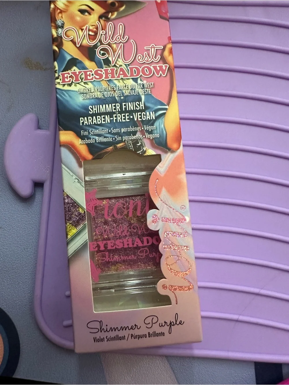 Too Faced Wild West Shimmer Purple Eyeshadow
